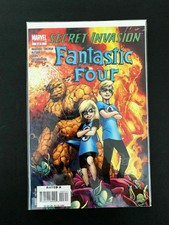 FANTASTIC FOUR SECRET INVASION #3 MARVEL COMICS 2008 NM+