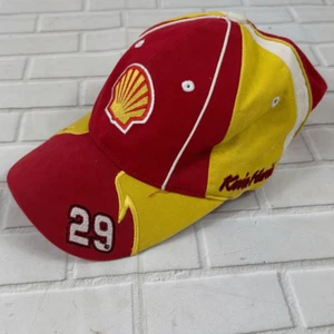 NASCAR Hat Kevin Harvick 29 Shell Adjustable Cap Racing Red Yellow - Picture 1 of 7