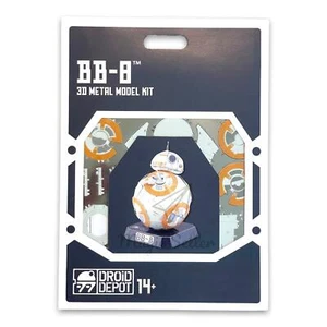 Disney Parks BB-8 Star Wars Droid Depot Metal Earth 3D Model Kit Galaxy's Edge - Picture 1 of 2