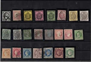 ESPAÑA. CONJUNTO DE 23 SELLOS CLÁSICOS DIFERENTES - Picture 1 of 1