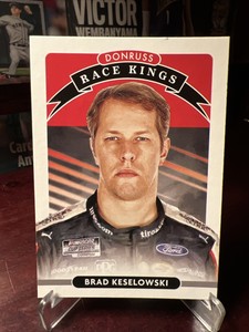 2021 Donruss Racing BRAD KESELOWSKI Race Kings #48 2 Card Lot