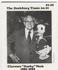 The Duckburg Times #21. August 1985 Carl Barks Disney Digest Fanzine 062620DBE