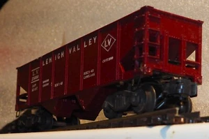 1951 Lionel Lehigh Valley L.V. 25000 Dual Bay Hopper with Original Box - Picture 1 of 8