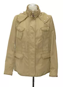 Moncler Berenice Giubbotto Damen Jacke 2XL Gr.5 beige leicht Kapuze kurz wie Neu - Bild 1 von 5