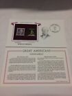 Horace Greenley Stamp, February 3, 1961 Mint And 22Kt Gold Great Americans