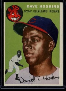 1954 Topps #81 Dave Hoskins RC ROOKIE Indians Corner Ding VG-EX LOOK!