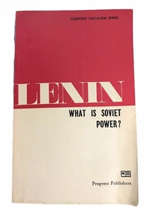 Vintage LENIN Book What Is Soviet Power Scientific Socialism Series Russian 1973 - Picture 1 of 8
