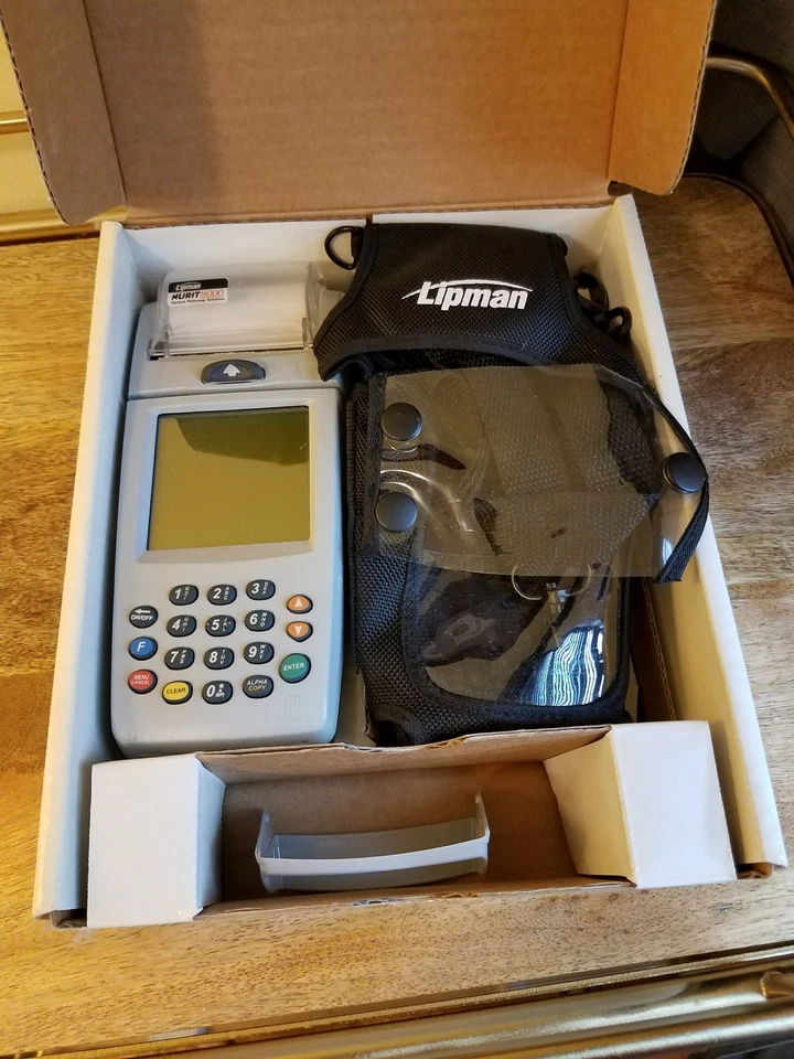 TERMINAL DE TARJETA DE CRÉDITO INALÁMBRICO VERIFONE NURIT 8000 USADO. Foto 1 de 1