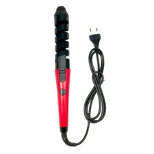 PIASTRA ARRICCIACAPELLI A SPIRALE IN CERAMICA X CAPELLI RICCI SPAZZOLA ARRICCIA