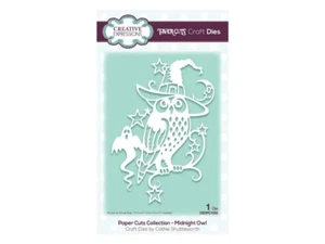 Tagli di Carta Collezione Midnight Owl Fustella Artigianale - Foto 1 di 1