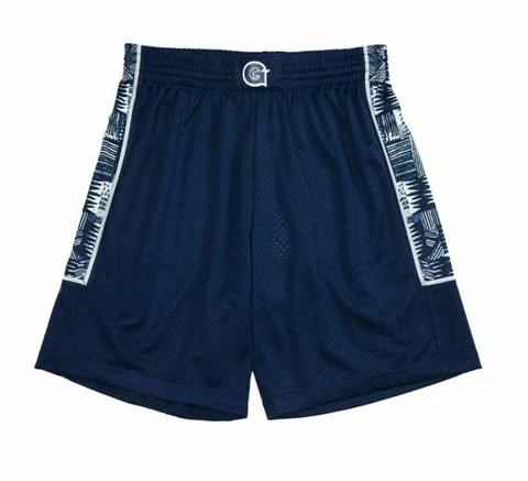 Georgetown Hoyas NCAA Mitchell & Ness Authentic Swingman Shorts-  Navy Cover