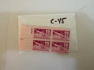US Kennzeichenblock - C-45 - Luftpost - Kamm. versand! - Bild 1 von 1