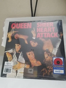 Queen Sheer Heart Attack - Half Speed Mastered  Red Heart Vinyl LP New MINT Htf - Picture 1 of 6