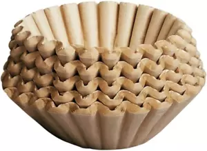 Natural Unbleached Brown Biodegradable Extra Large Coffee Filters 10, 12, 13,... - Picture 1 of 1