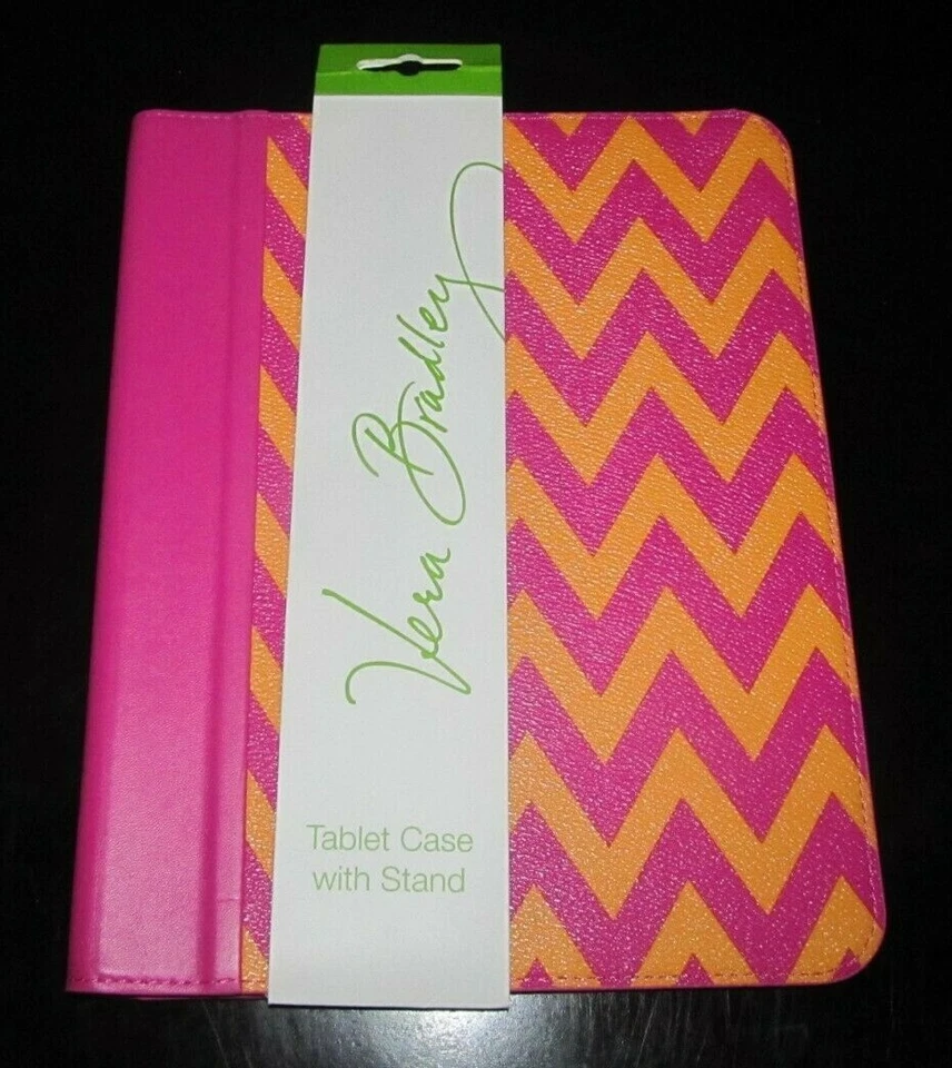 NWT RETIRED VERA BRADLEY ZIGGY ZAGS TABLET FOLIO iPAD 2 (and later) CASE - Image 1 of 3