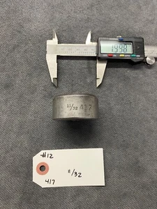 Troquel perforador redondo Roper Whitney Diacro Di-Acro Cleveland Press tamaño 11/32 33 #12 - Imagen 1 de 2