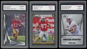 Nick Bosa/Christian McCaffrey 1. Klasse 10 Rookie Brock Purdy Entwurfskarte 49ers - Bild 1 von 1