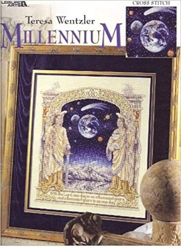 Leisure arts Teresa Wentzler  cross stitch chart  3120 Millenium - Image 1 of 1
