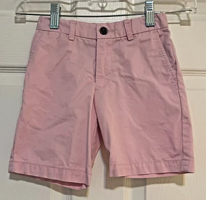 Polo Ralph Lauren Boys Pink Chino Shorts, Size 4 Adjustable Waist 100% Cotton - Picture 1 of 16