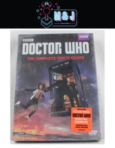 DOCTOR WHO: THE COMPLETE TENTH SERIES NEW sealed + 4 digital comics! R1 - Foto 1 di 3