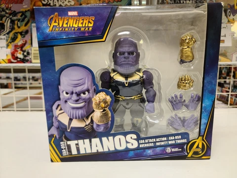 Thanos Avengers Infinity War Beast Kingdom Egg Attack EAA-059 Open Box Complete Cover