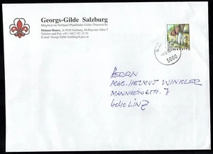 Cubierta Austria, 2002. Salzburgo a Linz. Gremio de Georgs Salzburgo. (Scout) - Imagen 1 de 2
