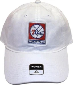 Philadelphia 76ers Slouch Adjustable Adidas Hat - Womens Osfa - Picture 1 of 2