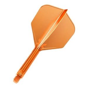 Sistema de vuelo y eje Target K-Flex, transp/naranja neón, estándar Nº6, aprox. 26 mm - Imagen 1 de 4