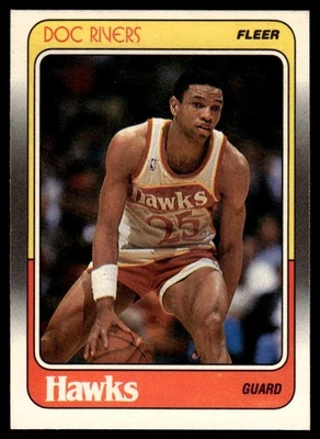1988-89 FLEER DOC RIVERS #3 - Image 1 of 2