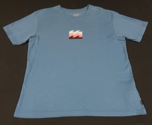 BILLABONG OCEAN WAVES - MEDIUM BLUE T-SHIRT K988 - Picture 1 of 4