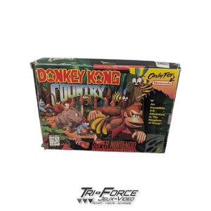Carro Auténtico Donkey Kong Country CIB Completo Super Nintendo SNES Envío Gratis - Imagen 1 de 7