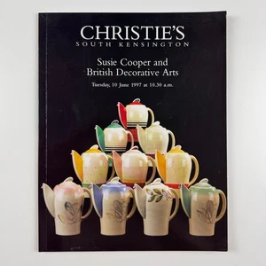 Susie Cooper & British Decorative Arts Christie's South Ken 10 June 1997 - Picture 1 of 10