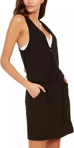 ABITO DONNA CALVIN KLEIN copricostume tasche colore nero taglia s/m nuovo - Foto 1 di 3