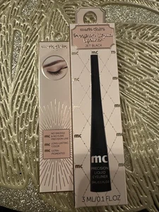 Neu ~ Marie Claire Precision flüssiger Eyeliner ~ tiefschwarz ~ kein Verschmieren/keine Flocken ~ - Bild 1 von 2