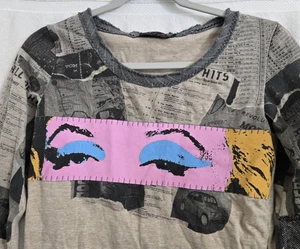 Vintage Andy Warhol x Cultura Marilyn Monroe Longsleeve Gr. S Italy - Bild 1 von 18