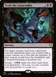 X 1 From the Catacombs NM Battle for Baldur's Gate 671 MTG Magic The Gathering - Picture 1 of 2