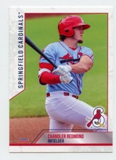 2022 Choice Springfield Cardinals Chandler Redmond RC Rookie Card St Louis