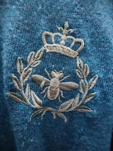 DOLCE & GABBANA TEAL WOOL SWEATER SIZE 52 RETAIL OVER $690 - Picture 1 of 4