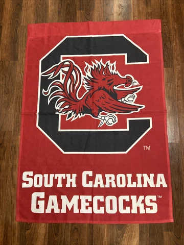 South Carolina Gamecocks 28" x 40" Large Logo Single-Sided Vert Banner - K2 Cover