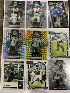 New York Jets ✈️ Lot 9 Karten NFL Sauce Gardner Joe Namath Breece Hall Wilson - Bild 1 von 1