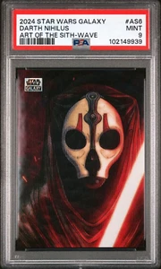 2024 Star Wars Galaxy DARTH NIHILUS Art of the Sith- Wave 13/99 #AS6 PSA 9 - Picture 1 of 2