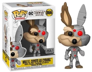 Funko Pop Animación DC Looney Tunes Wile E Coyote como Cyborg 866 FYE - Imagen 1 de 1