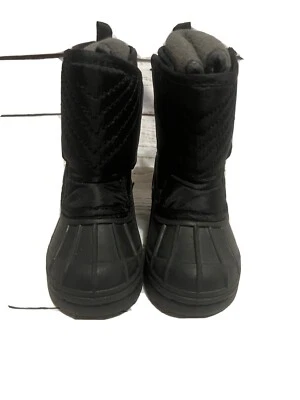 Bota NAUTICA para niños pequeños para clima de nieve NT127K negra/negra Foto 1 de 4