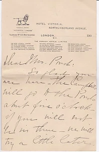 AUTOGRAPH LETTER SIGNED BY HENRIETTA CROSMAN - Stage actor and silent film star - Picture 1 of 3