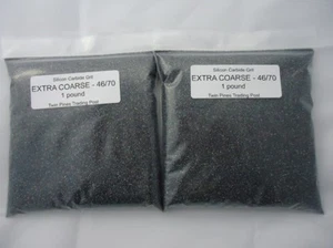 Rock Tumbler 46/70 Extra Coarse Silicon Carbide Grit 2 Pounds - Picture 1 of 1