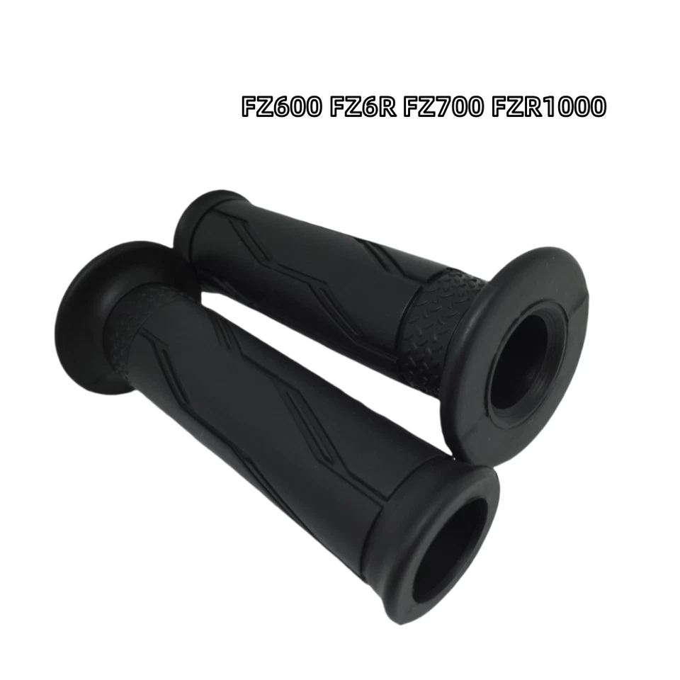 Empuñaduras de tubo de acelerador con mango de goma de 7/8" para Yamaha FZ600 FZ6R FZ700 FZR1000 Foto 1 de 4