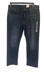 New-Lucky Brand Jeans Black Denim Men's 363 Vintage Straight 34x32 Msrp $99 - Picture 1 of 8