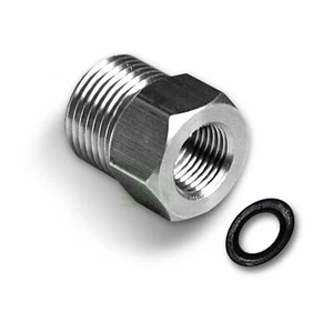 Adapter 7/16" IG zu 3/8" AG für Edelstahlflexschlauch - Bild 1 von 4