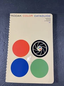 Vintage: Kodak Color Dataguide Spiralbound 3rd Edition 1966 - Imagen 1 de 8