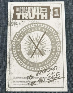 The Department of Truth NYCC 2023 Bootleg Edition Variant James Tynion IV Comic - Picture 1 of 2